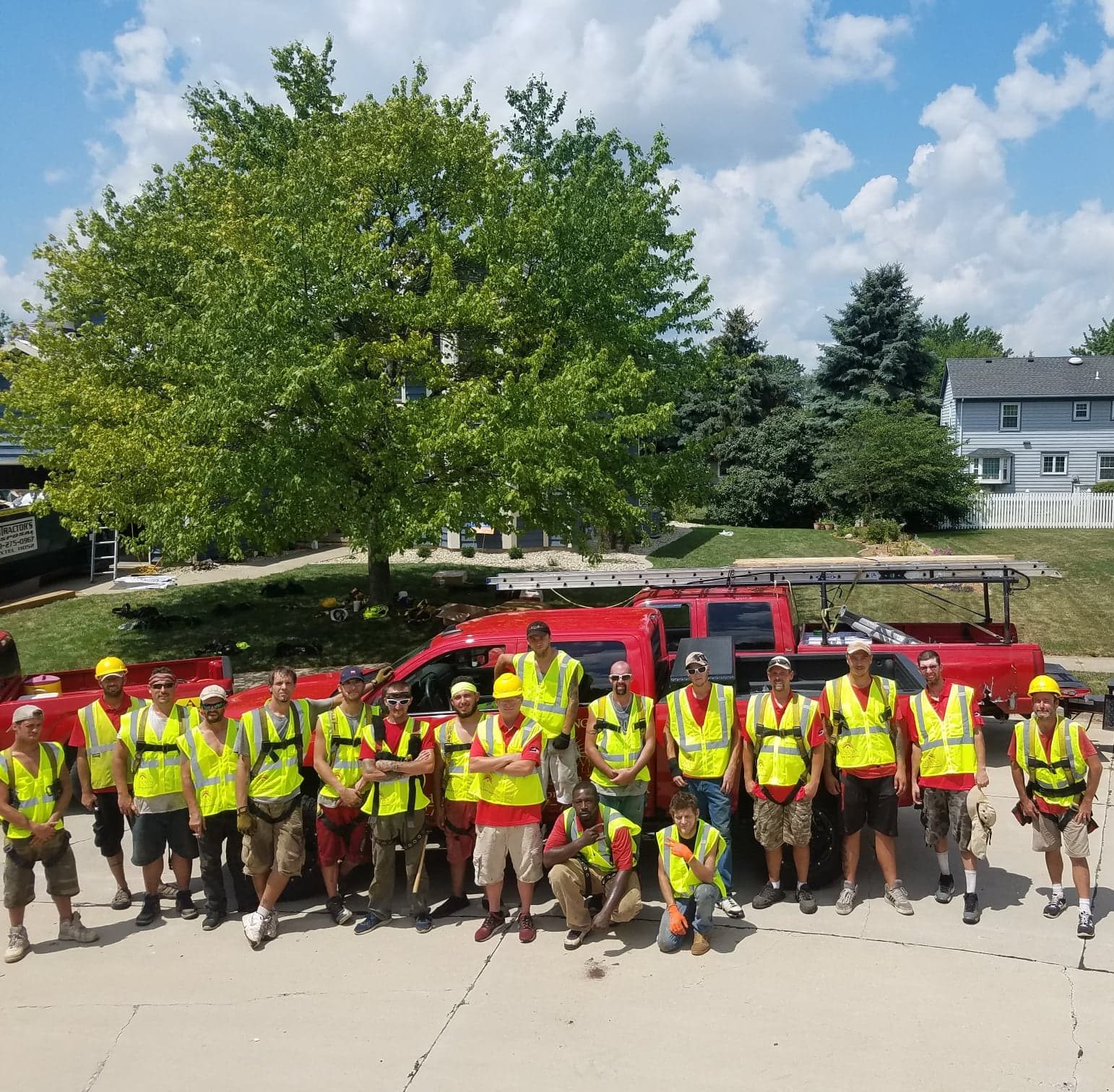 sundown exteriors local roofing crew