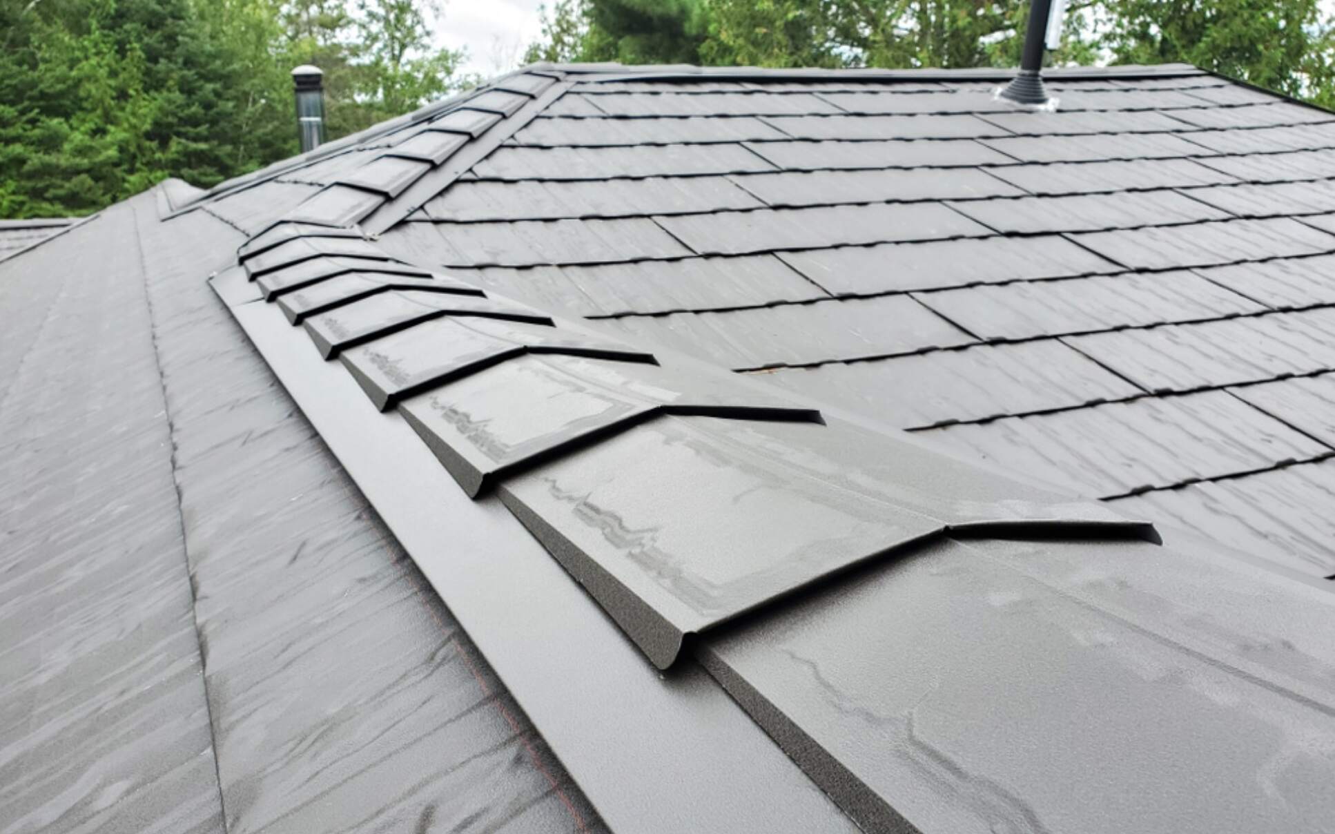 metal slate roofing